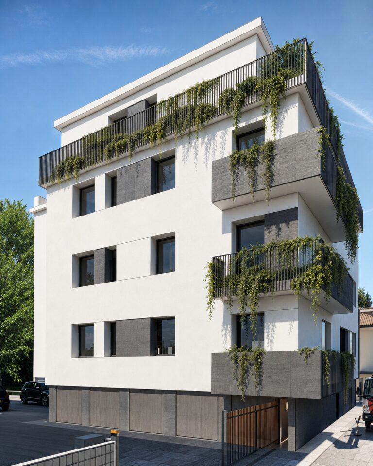 Riqualificazione architettonica ed energetica di condominio – Mestre