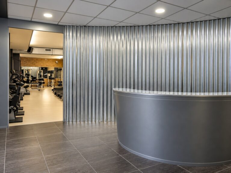 Interior design della palestra Candiani – Mestre